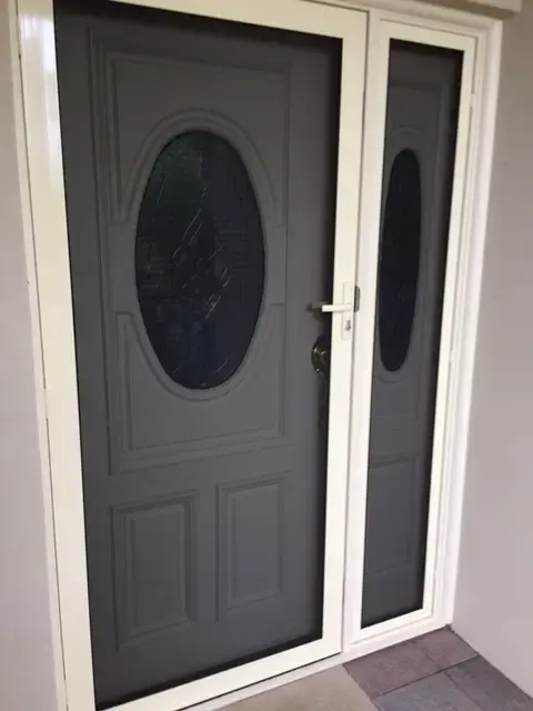 Hinged Secure view security door